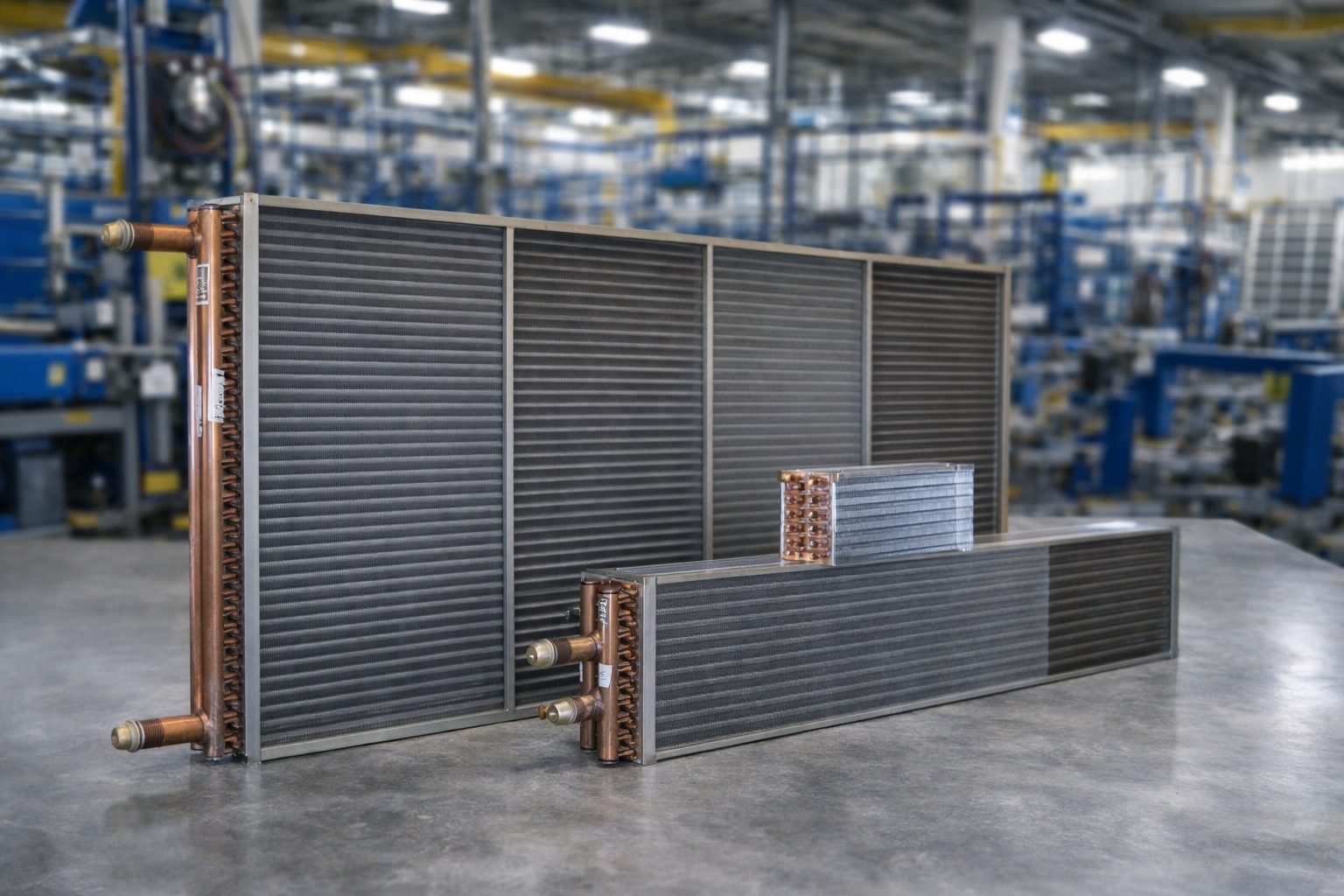 Industrial heat exchanger for process cooling