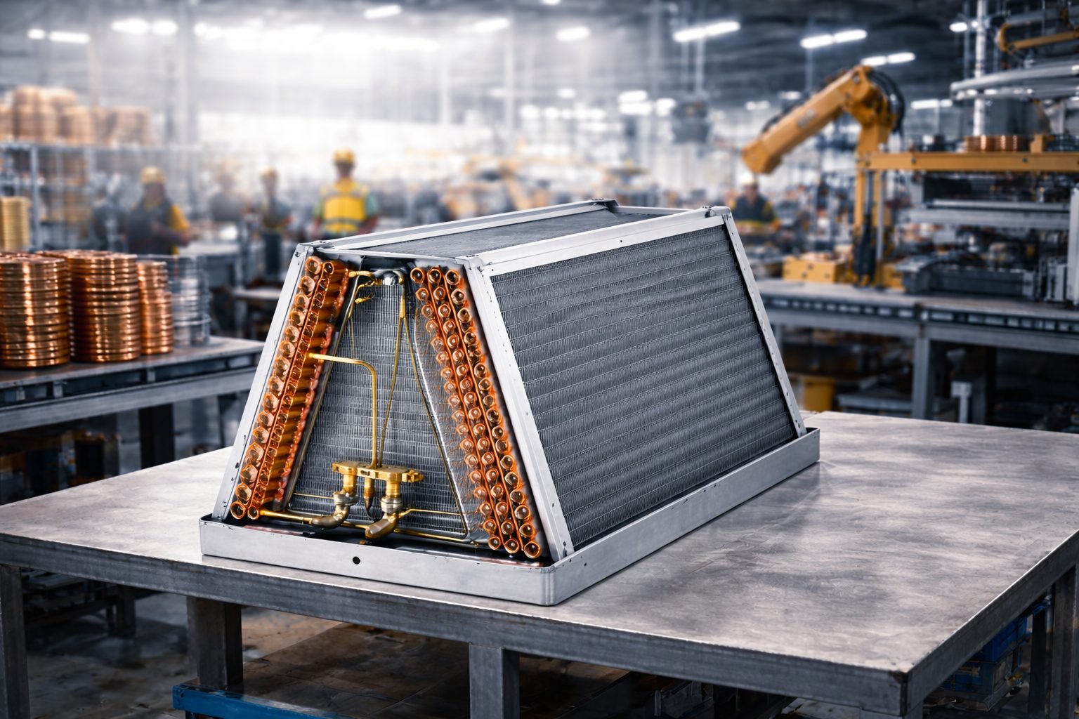 Difference between a cooling coil and a condenser coil